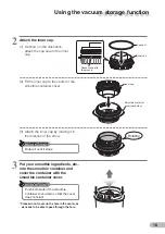 Preview for 19 page of Tescom Nobby TMV1500AU Instruction Manual