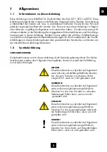 Preview for 3 page of Tescom SG 1 Series Instructions For Use Manual