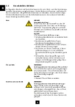 Preview for 6 page of Tescom SG 1 Series Instructions For Use Manual