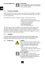 Preview for 28 page of Tescom SG 1 Series Instructions For Use Manual