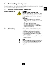 Preview for 41 page of Tescom SG 1 Series Instructions For Use Manual