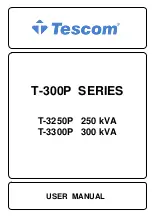 Tescom T-3250P User Manual preview