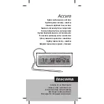 Tescoma Accura 634490 Instructions For Use Manual preview