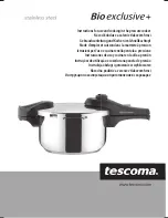 Tescoma Bio exclusice+ Instructions For Use And Cooking предпросмотр