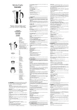 Preview for 1 page of Tescoma MONTE CARLO Instructions For Use