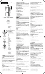 Preview for 1 page of Tescoma paloma 647001 Instructions For Use