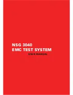 Предварительный просмотр 2 страницы Teseq NSG 3040 User Manual