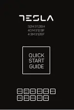 Preview for 1 page of Tesla 32M312BH Quick Start Manual