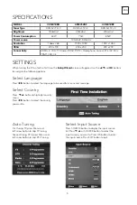 Preview for 5 page of Tesla 32M312BH Quick Start Manual