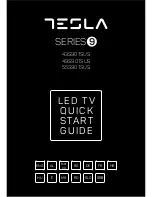 Preview for 1 page of Tesla 43S901SUS Quick Start Manual