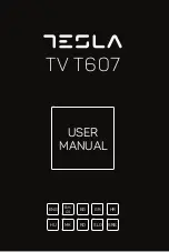 Preview for 1 page of Tesla 43T607SUS User Manual