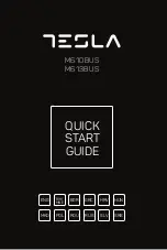 Preview for 1 page of Tesla 50M610BUS Quick Start Manual