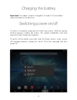 Preview for 6 page of Tesla 7.85" User Manual