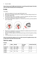 Preview for 25 page of Tesla AirCook Q80 Manual