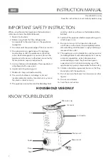 Предварительный просмотр 2 страницы Tesla BL201W User Manual