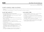 Preview for 2 page of Tesla CJ100WG User Manual
