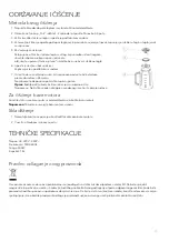 Предварительный просмотр 11 страницы Tesla Delight BL510BWS User Manual