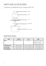 Preview for 4 page of Tesla FC302W User Manual