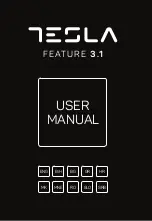 Предварительный просмотр 1 страницы Tesla FEATURE 3.1 User Manual