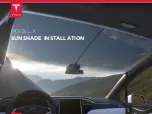 Preview for 1 page of Tesla Front Upper Windshield Sunshade Installation