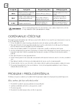 Preview for 52 page of Tesla HV3200SB User Manual