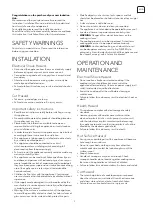 Предварительный просмотр 3 страницы Tesla HV6410MX User Manual