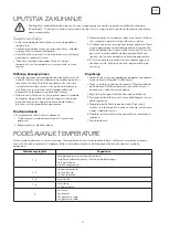 Предварительный просмотр 21 страницы Tesla HV6410MX User Manual