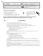 Preview for 4 page of Tesla K43D301B2S Operating Instruction