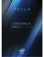 Preview for 1 page of Tesla L7 Quad User Manual