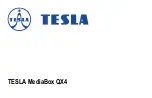 Предварительный просмотр 1 страницы Tesla MediaBox QX4 Quick Start Manual