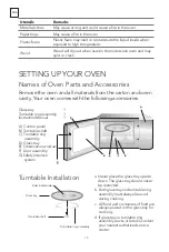 Preview for 10 page of Tesla MW2030MB User Manual