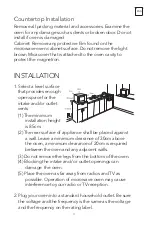 Preview for 11 page of Tesla MW2030MB User Manual