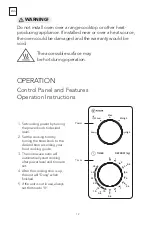 Preview for 12 page of Tesla MW2030MB User Manual