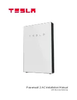 Tesla POWERWALL 2 AC Installation Manual preview