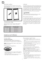 Preview for 14 page of Tesla RC2700H User Manual