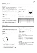 Предварительный просмотр 5 страницы Tesla RH2000H User Manual