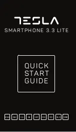 Tesla SMARTPHONE 3.3 LITE Quick Start Manual предпросмотр