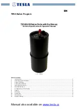 Preview for 1 page of Tesla Tera TSR4M Technical Specifications & Operation Manual