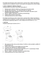 Preview for 47 page of Tesla ThermoCook TMX3000 User Manual