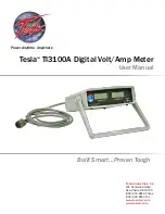 Preview for 1 page of Tesla TI3100A User Manual