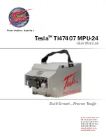 Tesla TI47407 MPU-24 User Manual preview