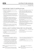 Preview for 3 page of Tesla TS200BX User Manual