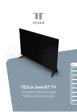 Tesla TSL-TV-T2KYD55 Safety Notice And Installation Manual preview