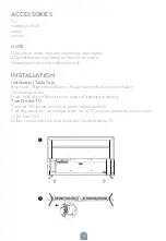 Preview for 2 page of Tesla TSL-TV-T2KYD55 Safety Notice And Installation Manual