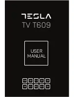 Предварительный просмотр 1 страницы Tesla TV T609 User Manual