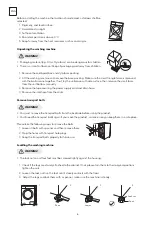 Preview for 6 page of Tesla WF50830M User Manual