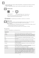 Preview for 52 page of Tesla WW85460M User Manual