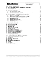 Preview for 5 page of Tesmec AFS303 Installation, Operation And Maintenance Manual