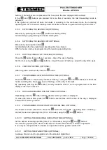 Preview for 22 page of Tesmec AFS303 Installation, Operation And Maintenance Manual