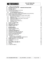 Preview for 5 page of Tesmec AFS404 Installation Operation & Maintenance